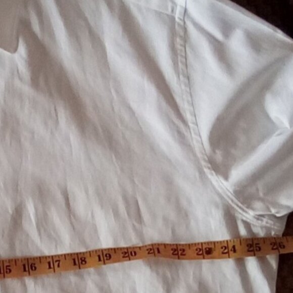 Ermenegildo Zegna Trofeo Dress Shirt Men’s  White Trofeo French Cuff 47 18 1/2 - Picture 8 of 13